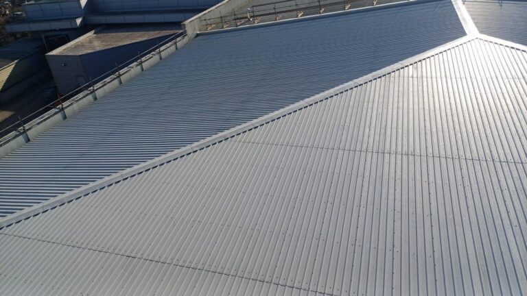 Completed JAL metal roofing installation
